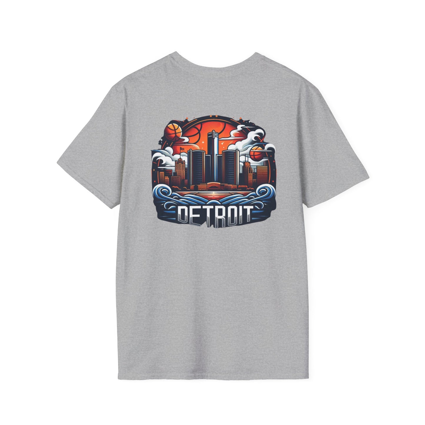 Detroit Basketball Sports T-Shirt