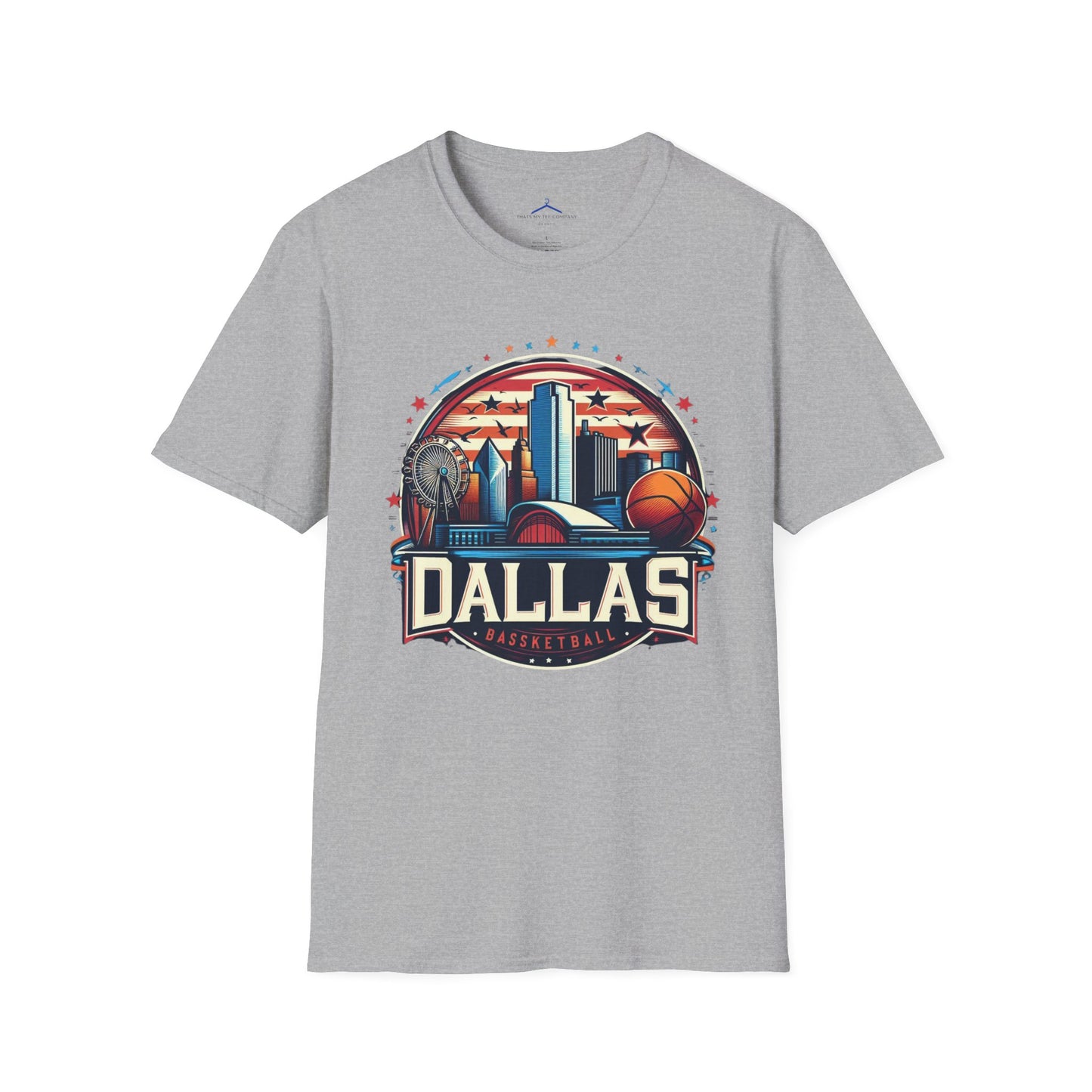 Dallas Basketball Sports T-Shirt