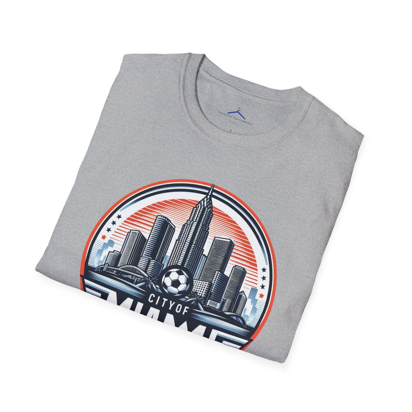 City of Miami Soccer Sports T-Shirt