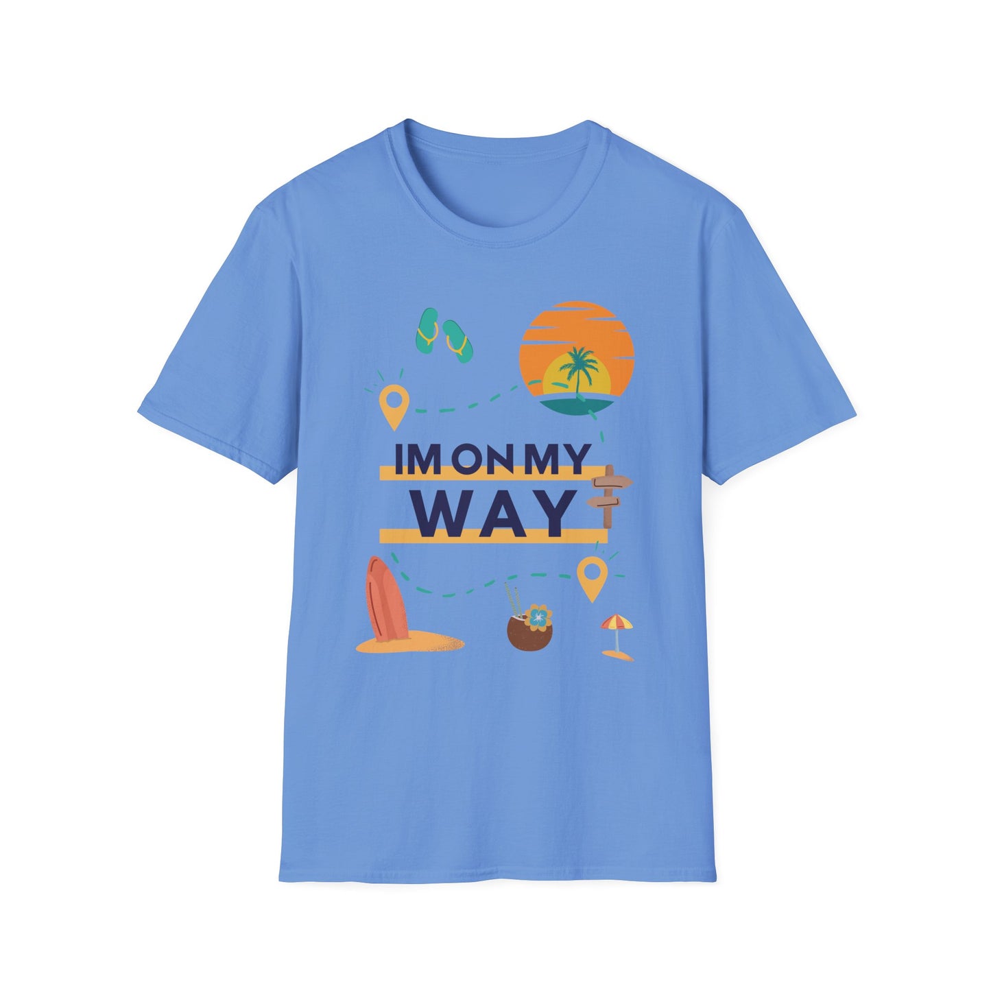 Im On My Way - Travel Adventure Graphic Tee