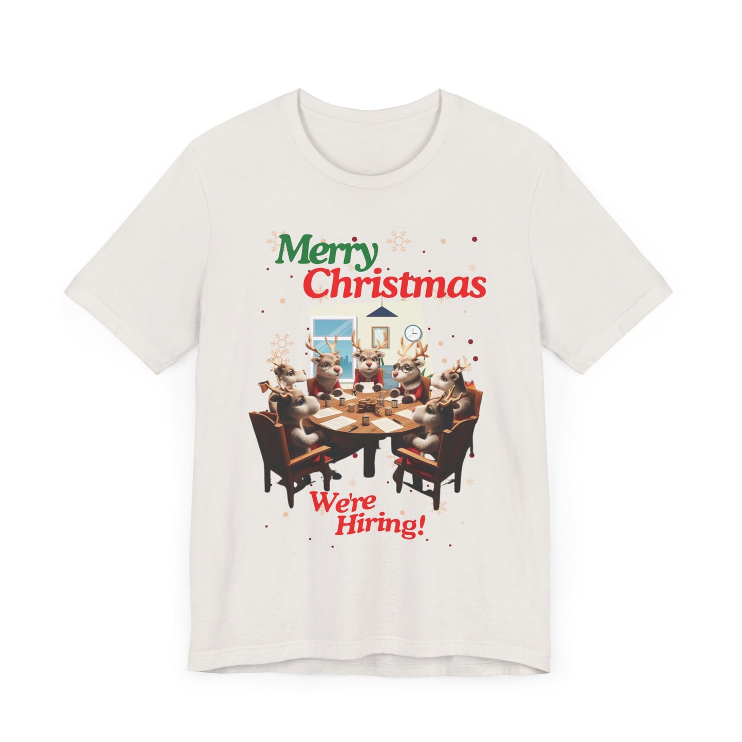 Christmas Elf We're Hiring - T-Shirt