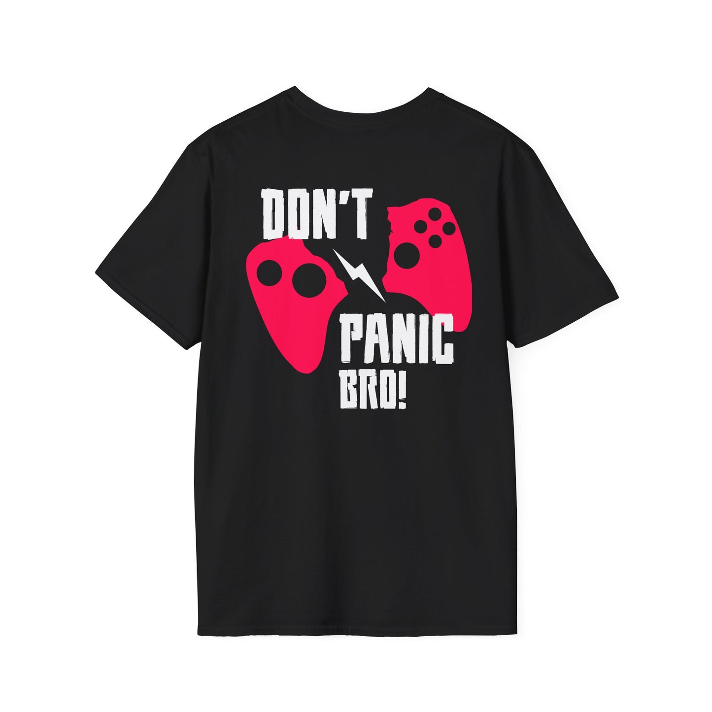 Don't Panic Bro Gamer Tee