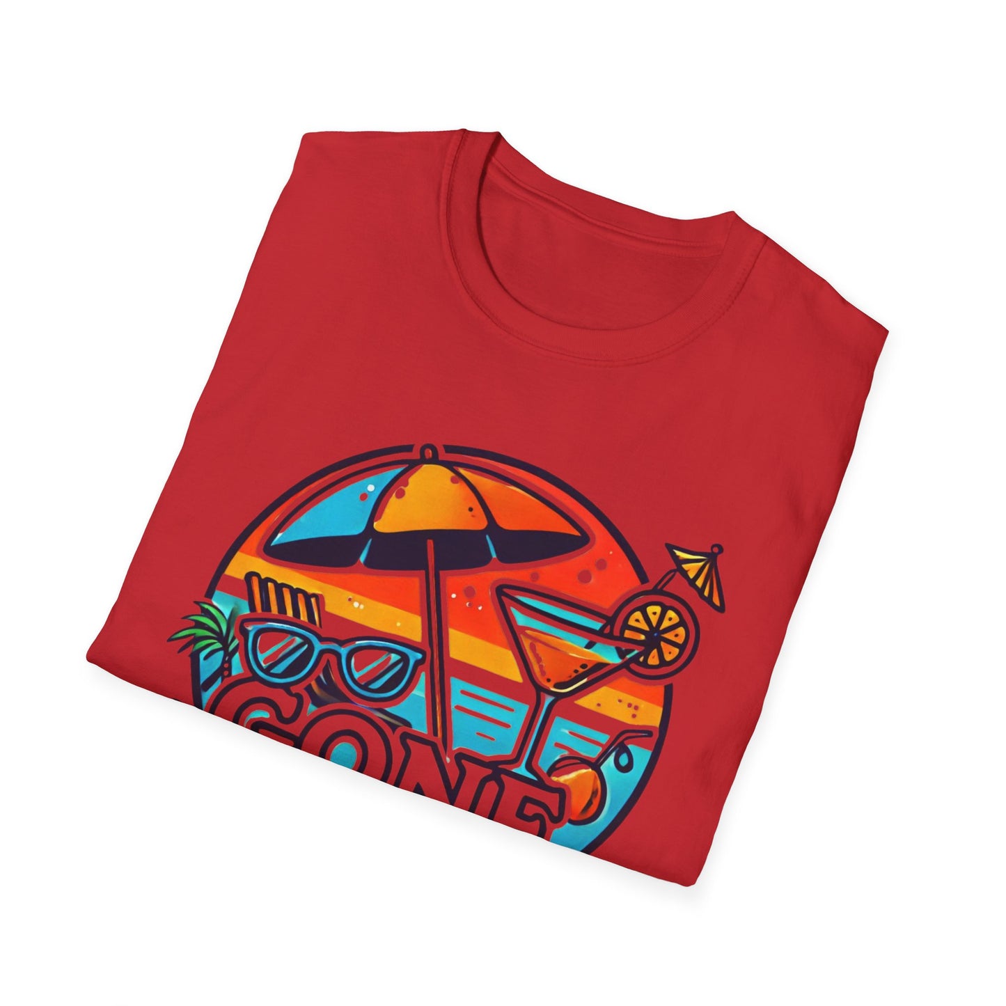 Gone Til Monday - Travel Adventure Graphic Tee