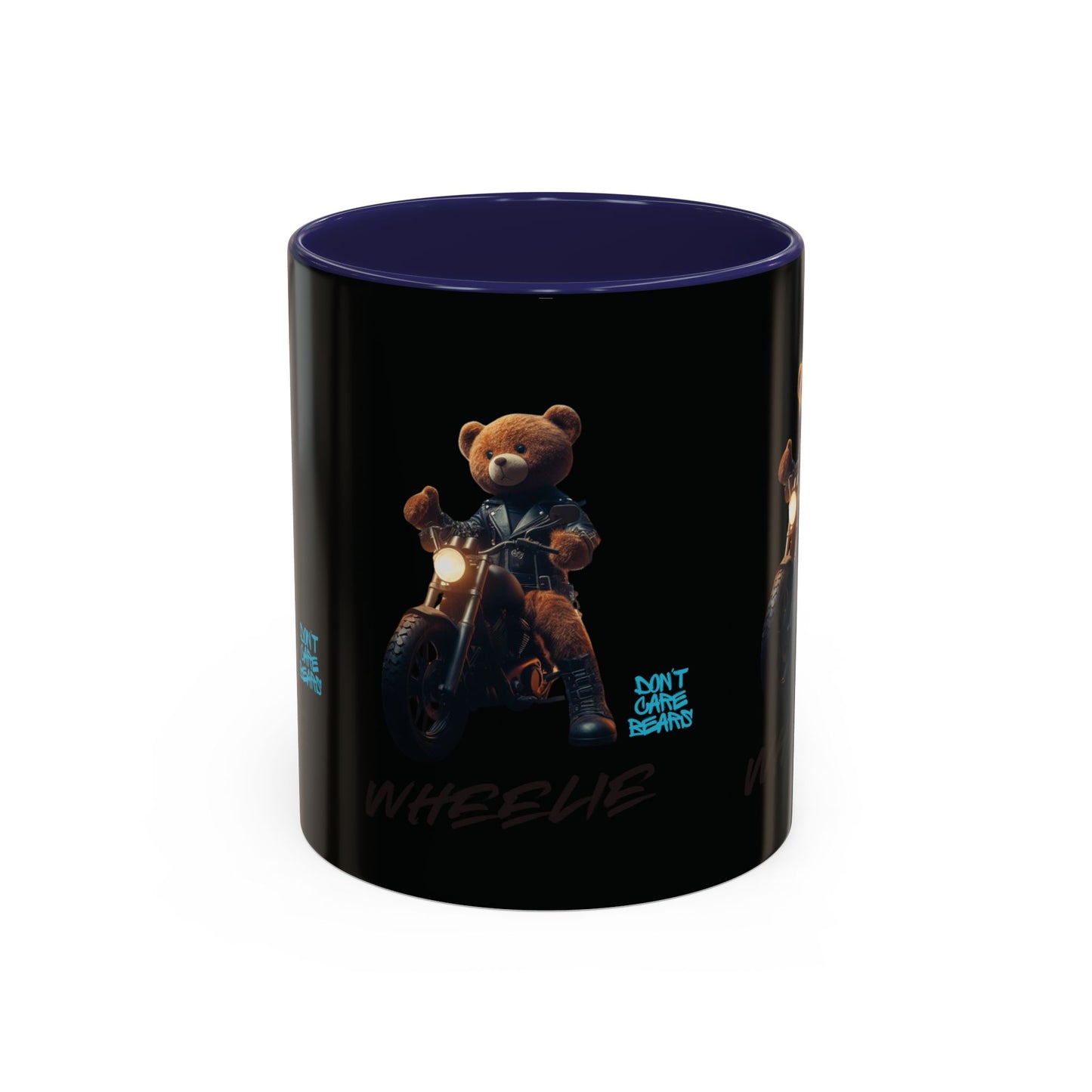 wheelie black on black Coffee Mug (11, 15oz)