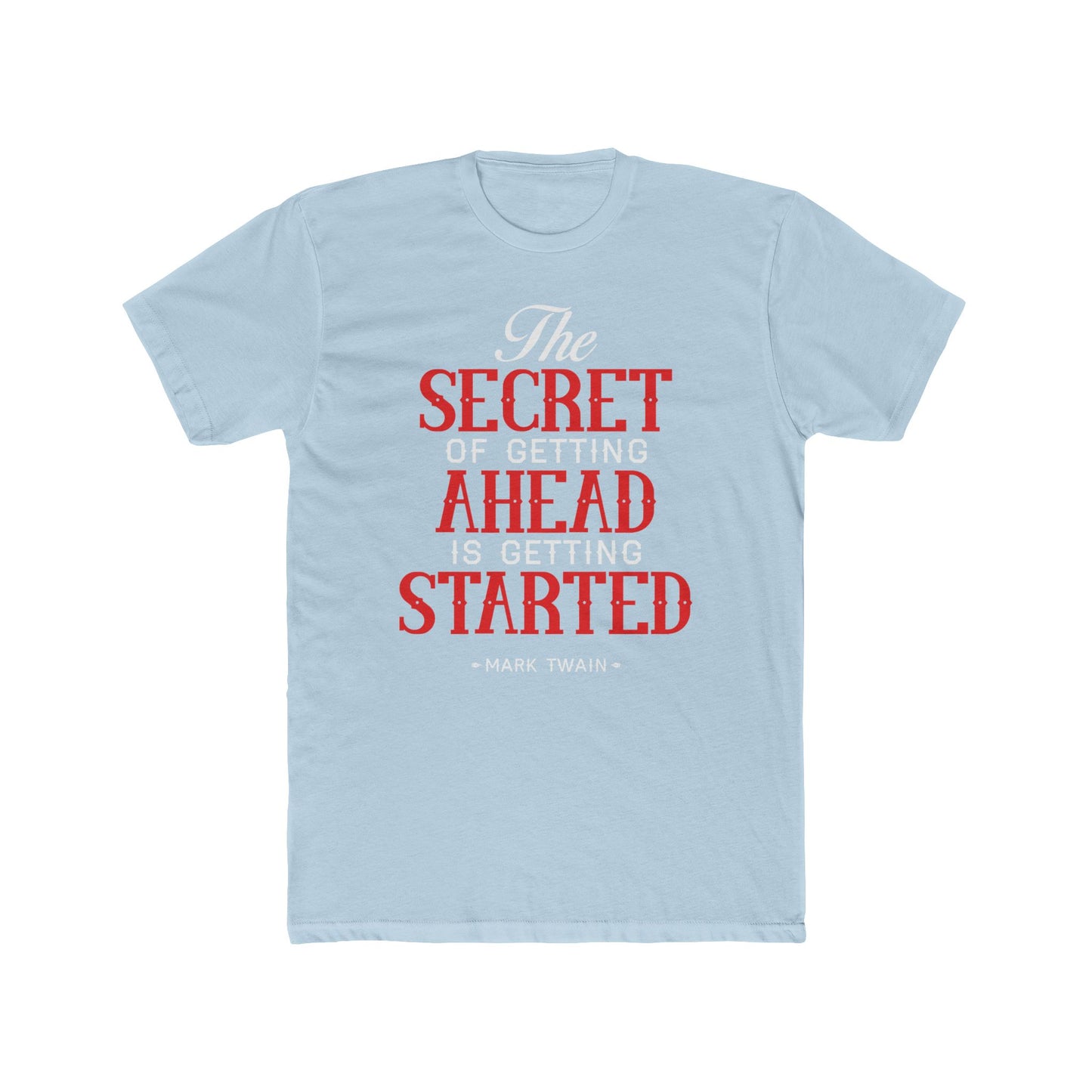 Mark Twain Cotton Crew Tee