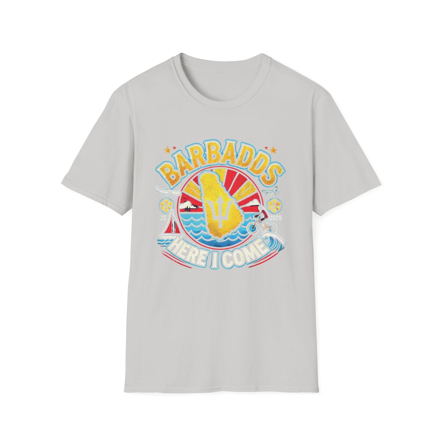 Barbados Here I Come - Travel Adventure Graphic Tee