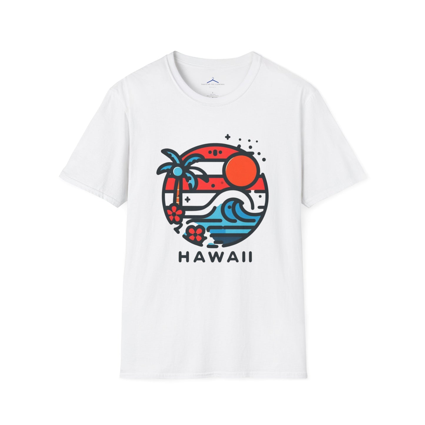 hawaii of Copy of Georgia Softstyle T-Shirt