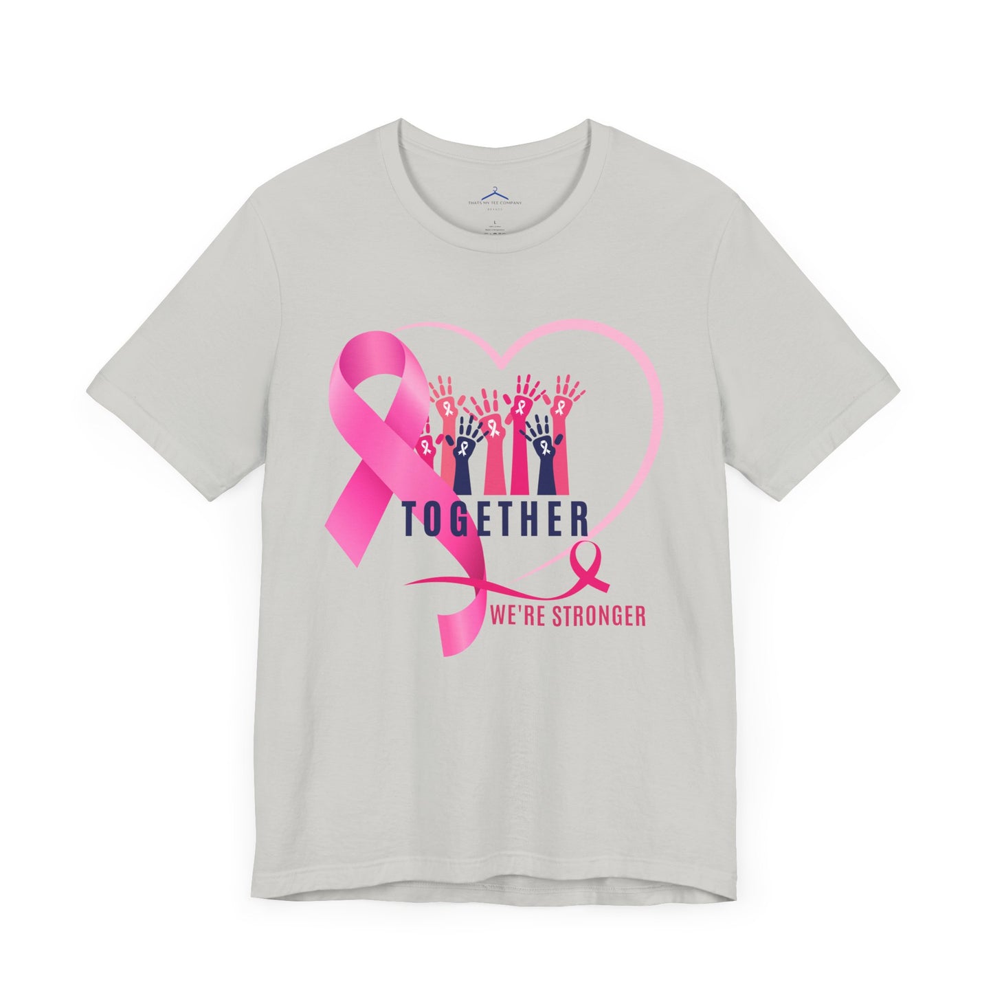 Together Were Stronger (Cancer Awareness) Social  Tee