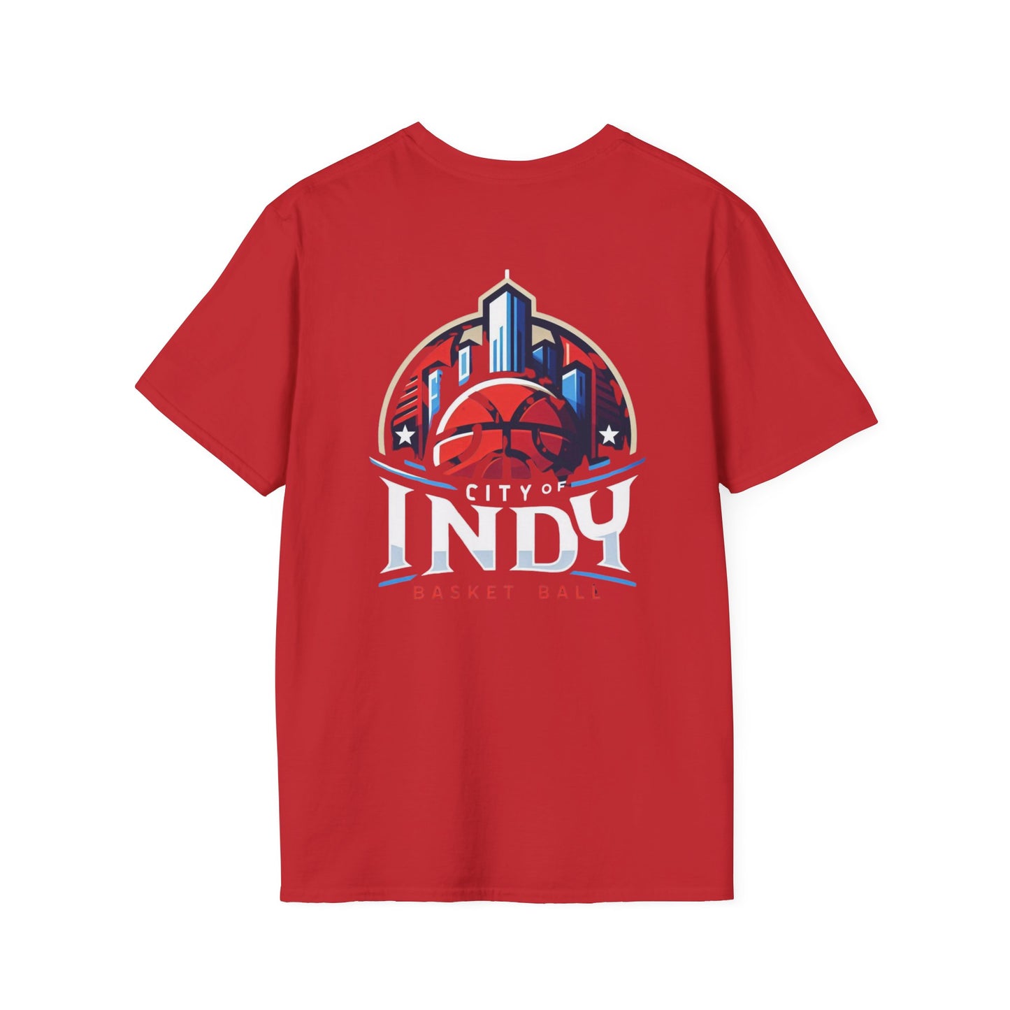 City of Indy Basketball Sports T-Shirt