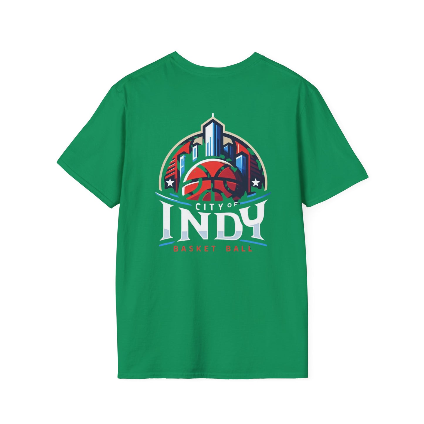 City of Indy Basketball Sports T-Shirt