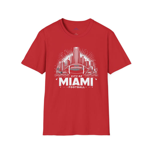 City of Miami Football Sports T-Shirt