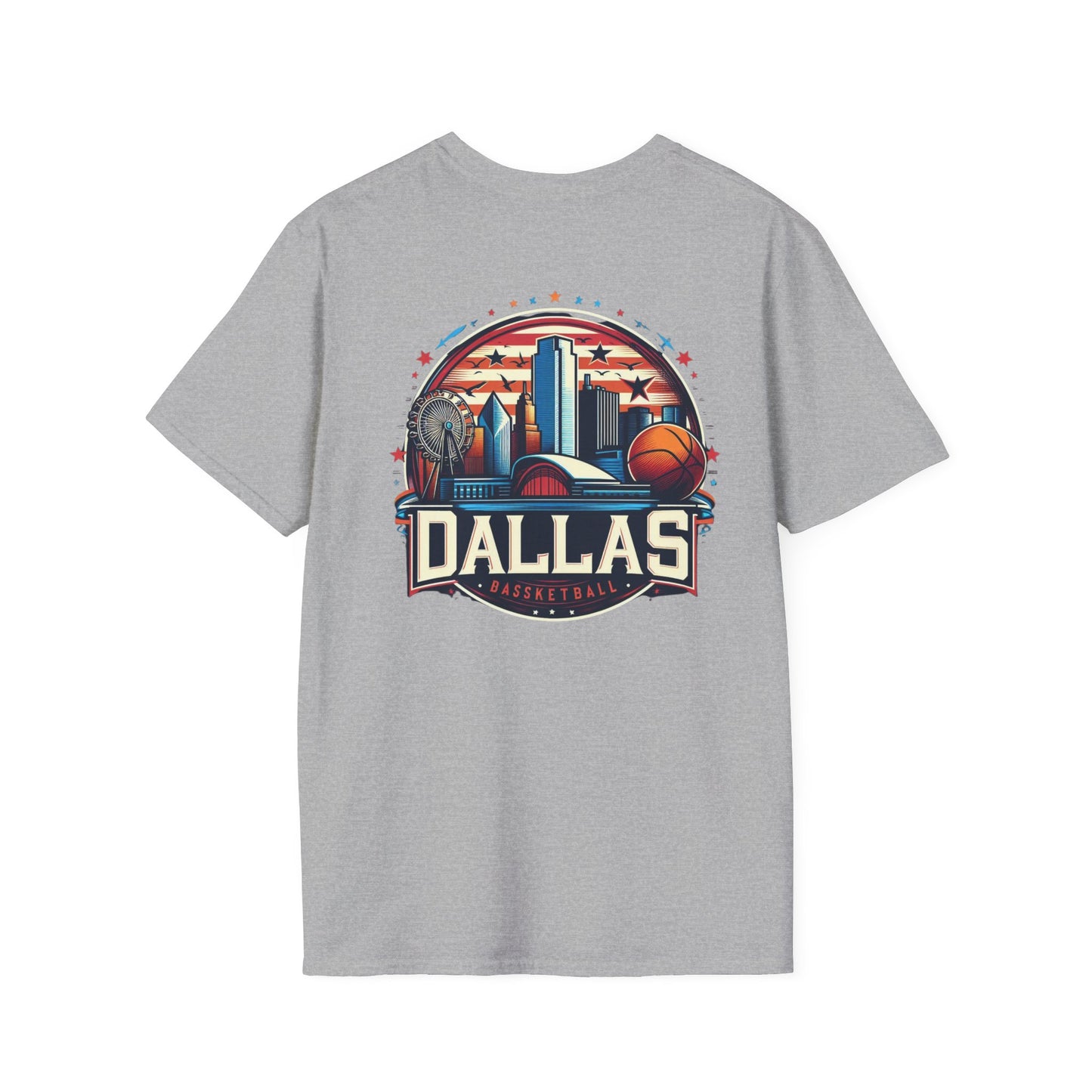 Dallas Basketball Sports T-Shirt