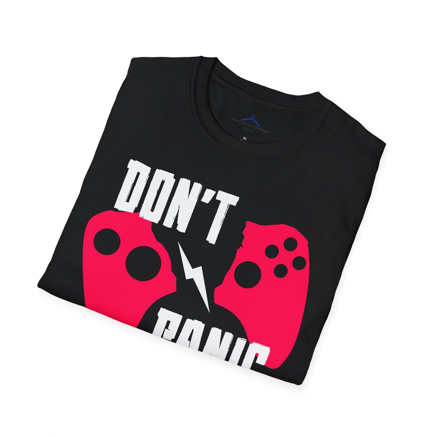 Don't Panic Bro Gamer Tee