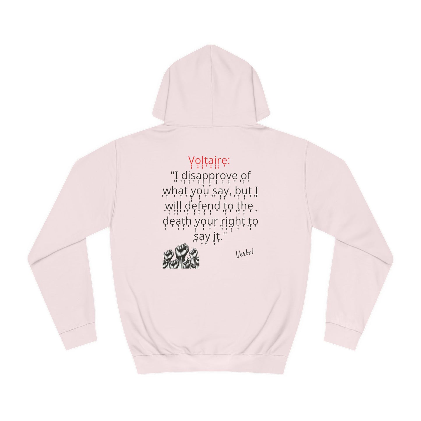 voltaire 18 Century - College Hoodie