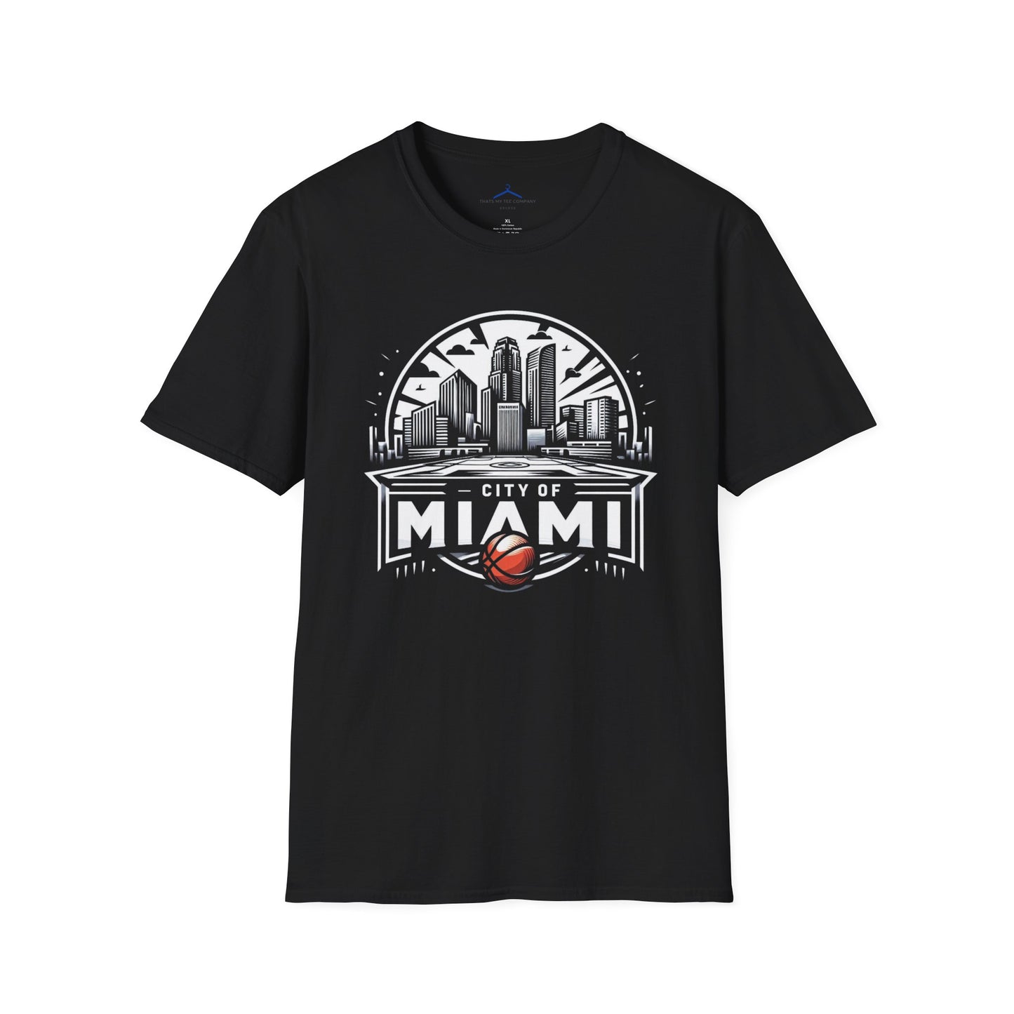 City of Miami Basketball Sports T-Shirt