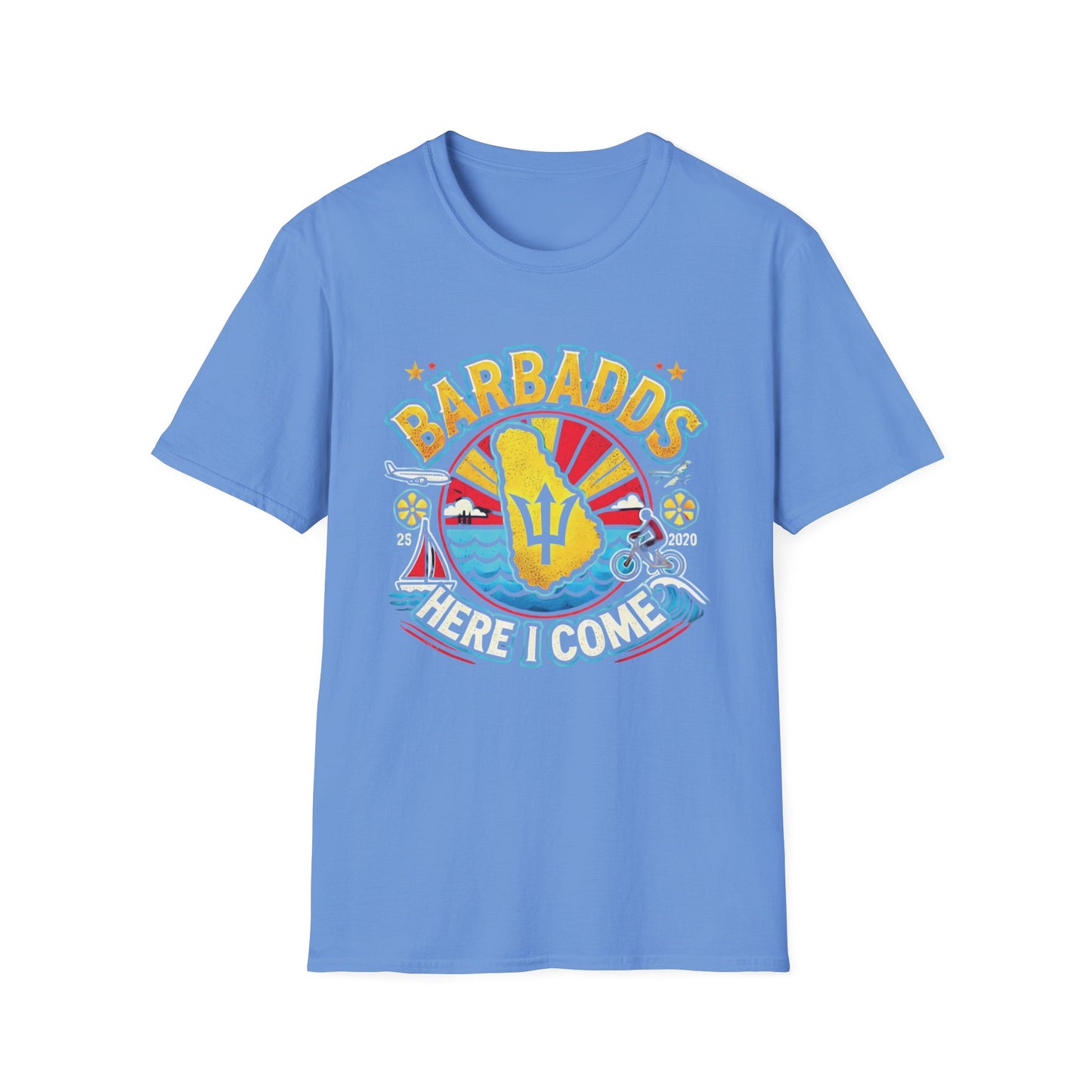 Barbados Here I Come - Travel Adventure Graphic Tee