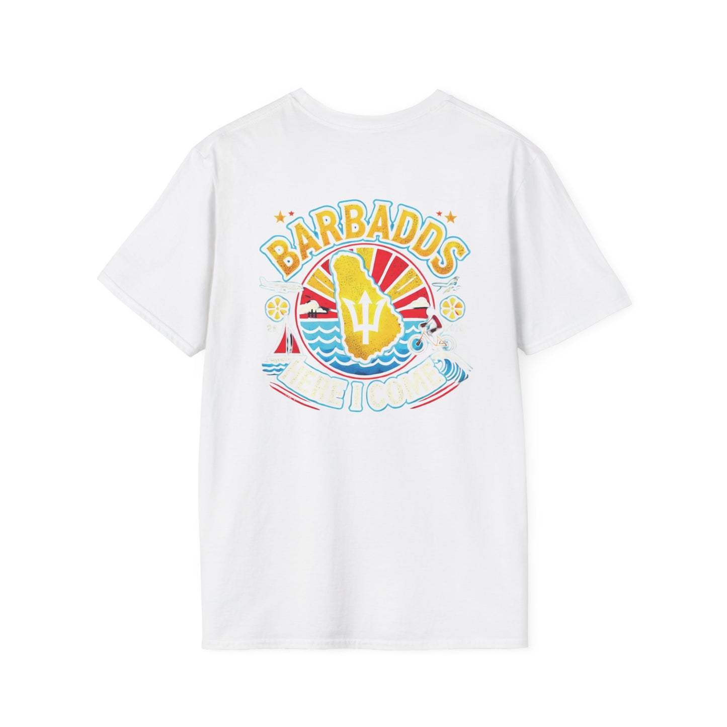 Barbados Here I Come - Travel Adventure Graphic Tee