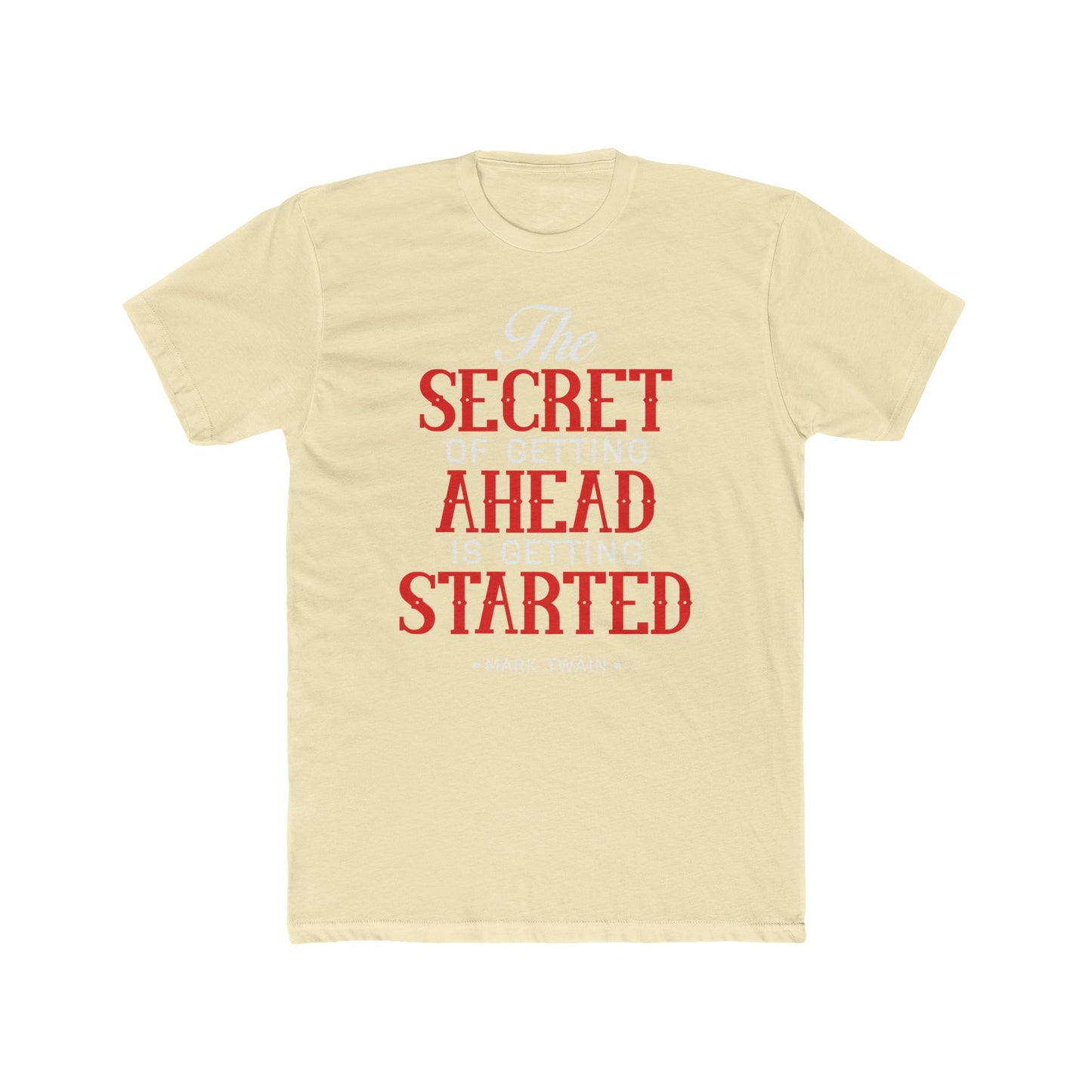 Mark Twain Cotton Crew Tee