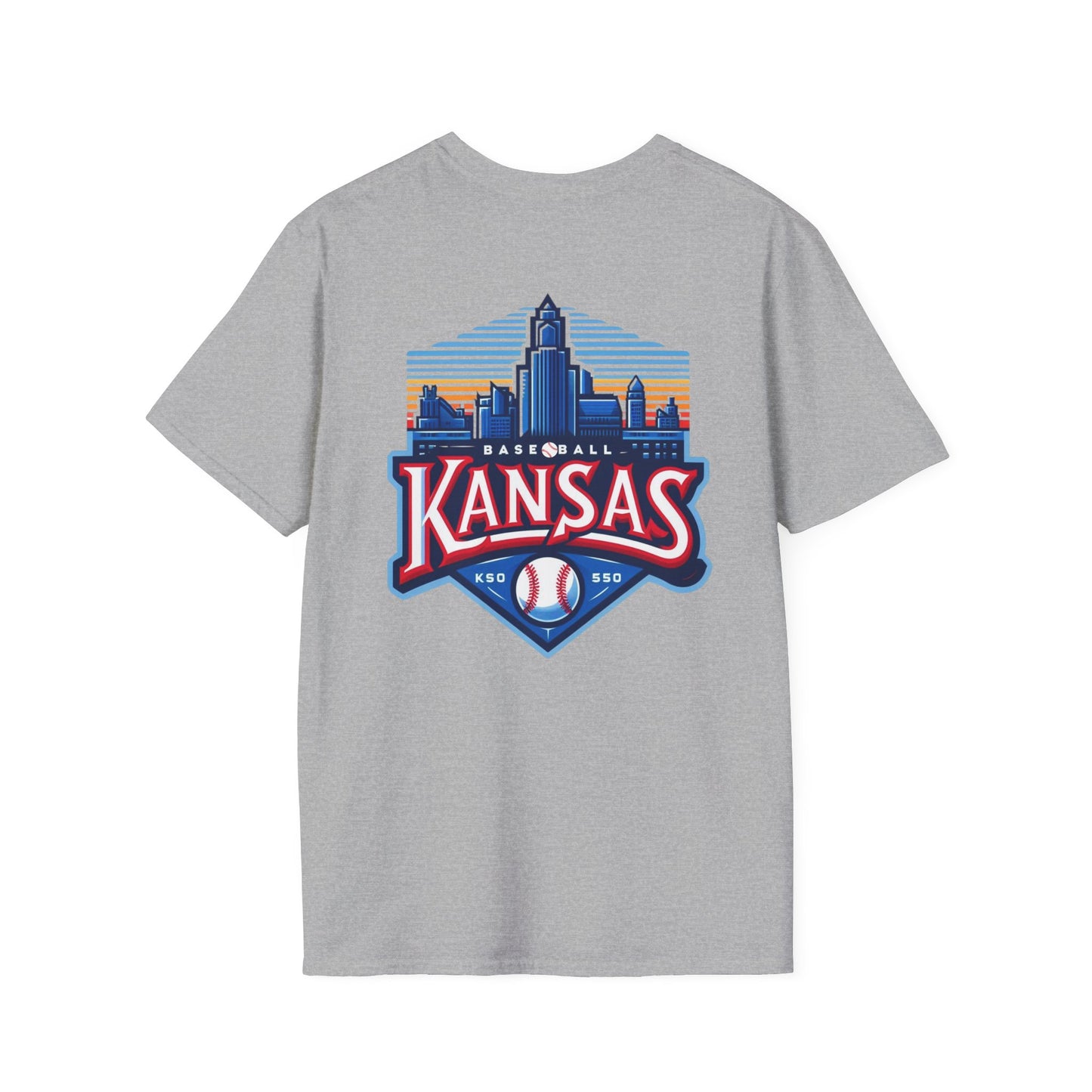 Kansas Baseball Sports T-Shirt