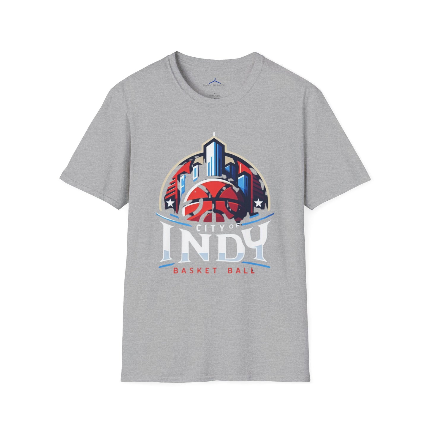 City of Indy Basketball Sports T-Shirt