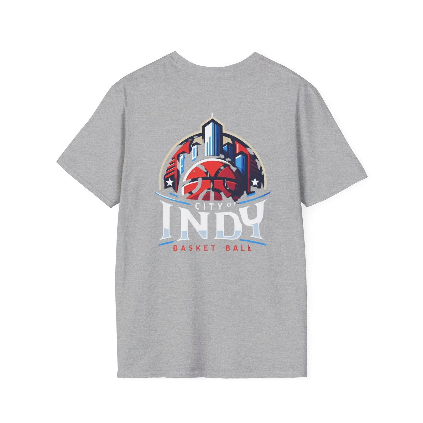 City of Indy Basketball Sports T-Shirt