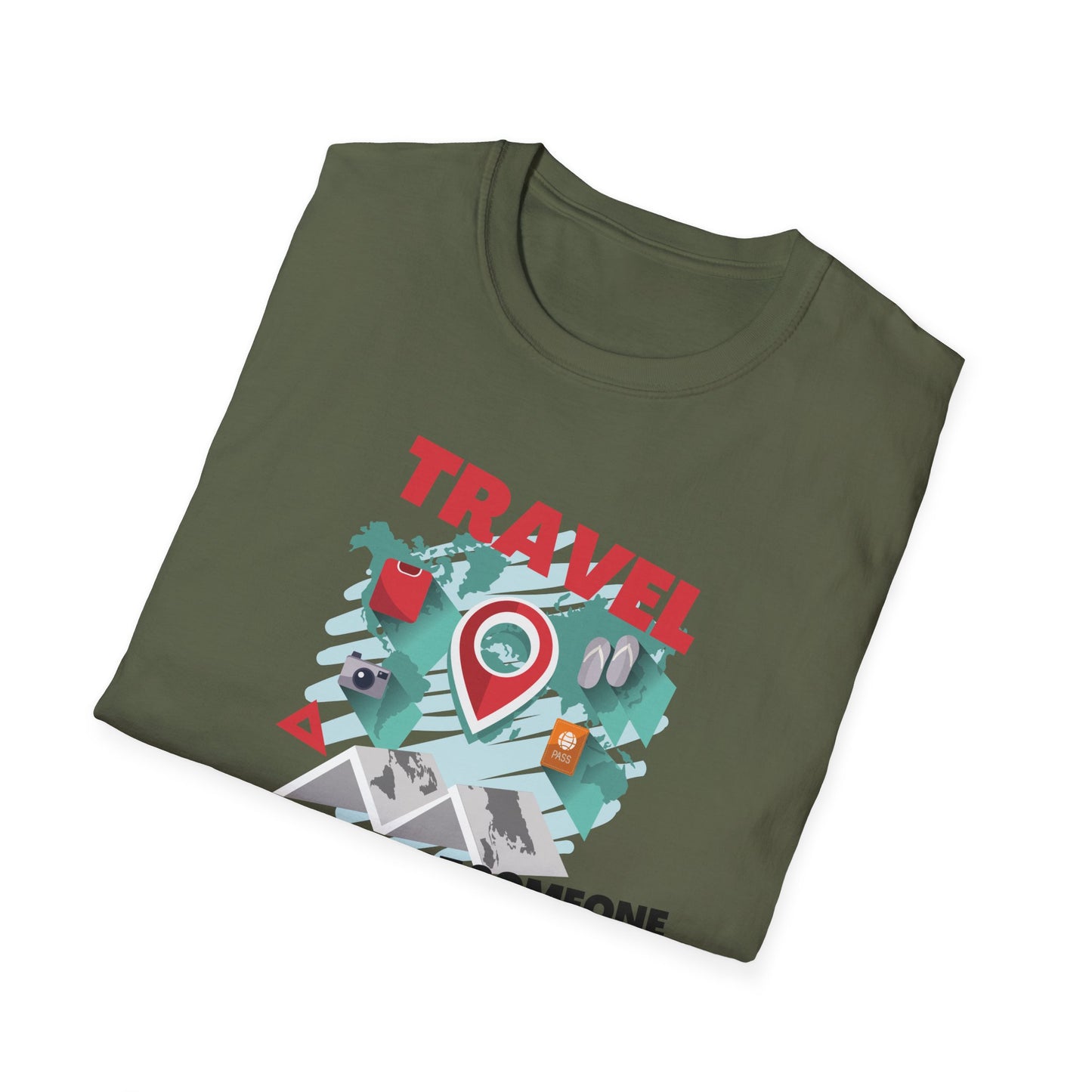 Travel Or Hurt Someone - Travel Adventure Graphic Tee